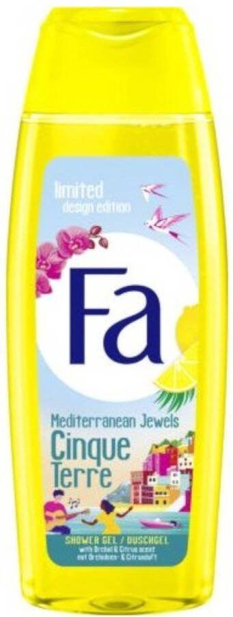 Fa douchegel 250-ml mediterranean jewels cinque terre orchidee citrus