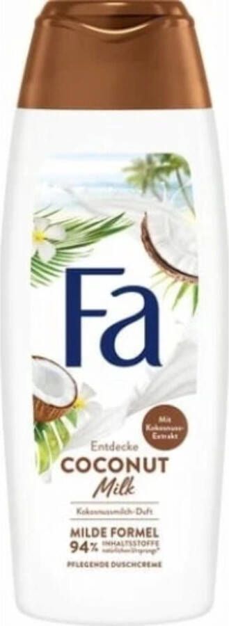 Fa Douchegel Coconut Milk 6x250ml Voordeelverpakking
