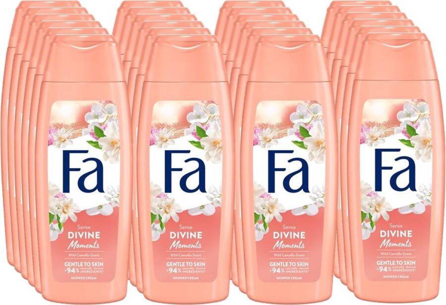 Fa Douchegel Divine Moments 250 ml Voordeelverpakking 24 stuks