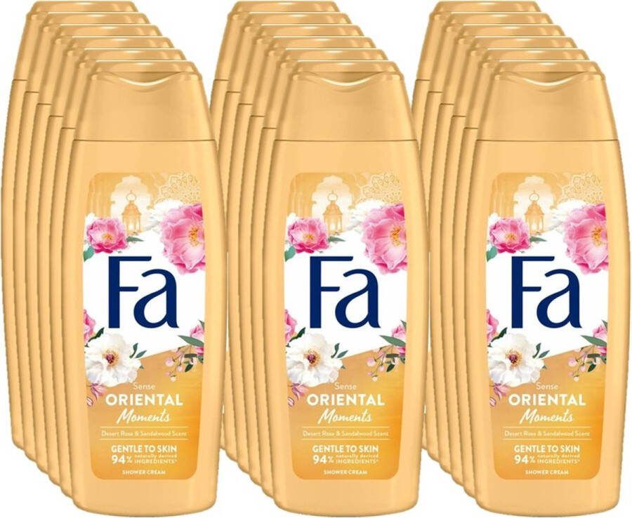 Fa Douchegel Oriental Moments Voordeelverpakking 18 x 250 ml