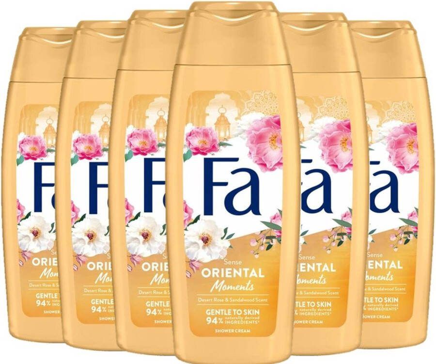 Fa Douchegel Oriental Moments Voordeelverpakking 6 x 250 ml