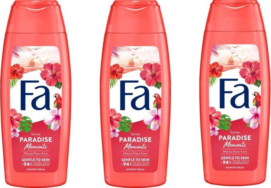 Fa Douchegel Paradise Moments 3 x 250 ml