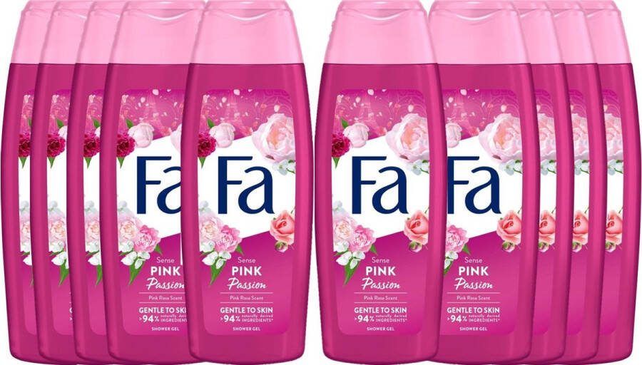 Fa Douchegel Pink Passion Voordeelpak 10x 250ml