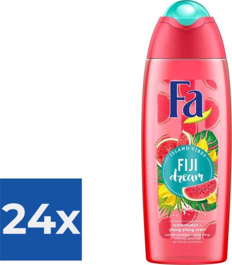 Fa Fiji Dream Douche Gel 250ml Voordeelverpakking 24 stuks