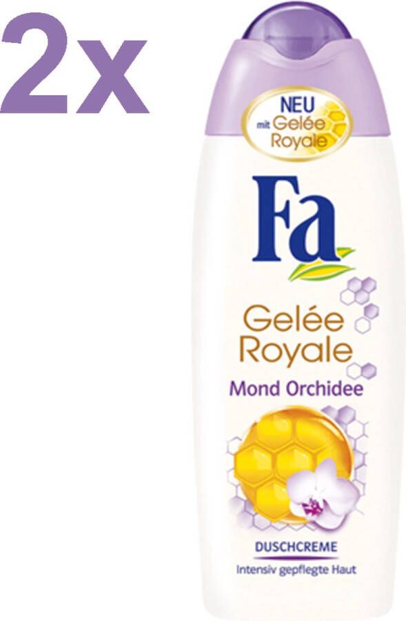 Fa Gelée Royale Mond Orchidee Douchecrème 2x 250ml DUO PACK