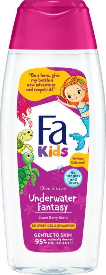 Fa Shower Gel And Kids (Shower Gel & Shampoo) 250 Ml