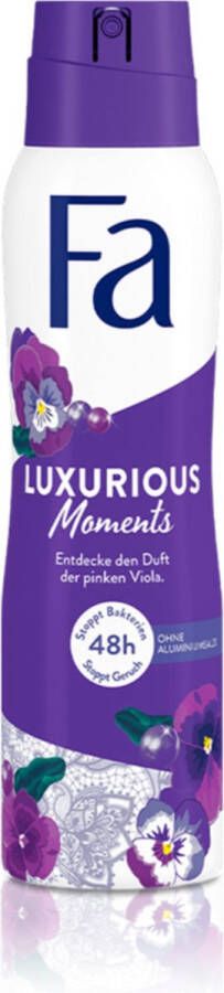 Fa Luxurious Moments Vrouwen Spuitbus deodorant 150 ml 1 stuk(s)