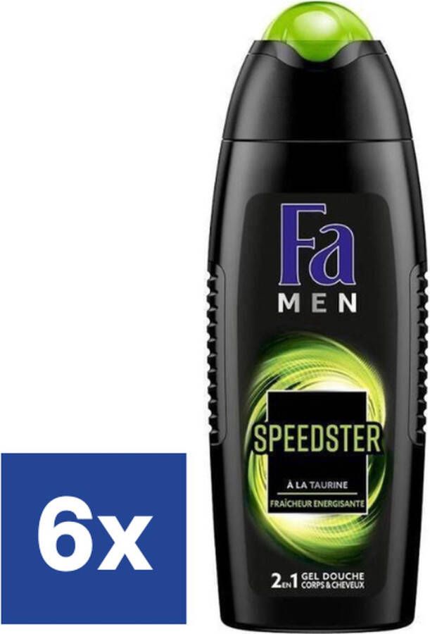 Fa Men 2in1 Speedster Douchegel 6 x 250 ml