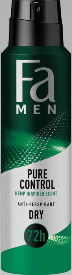 Fa Men Deodorant Spray Pure Hemp 150 ml