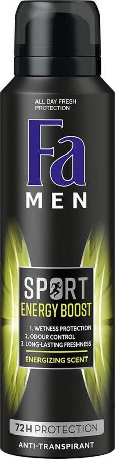 Fa men Deospray Sport Power Boost