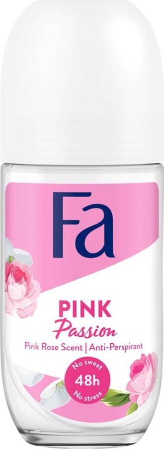 Fa Pink Passion Antiperspirant Roll-On Antiperspirant In Floral Bullets