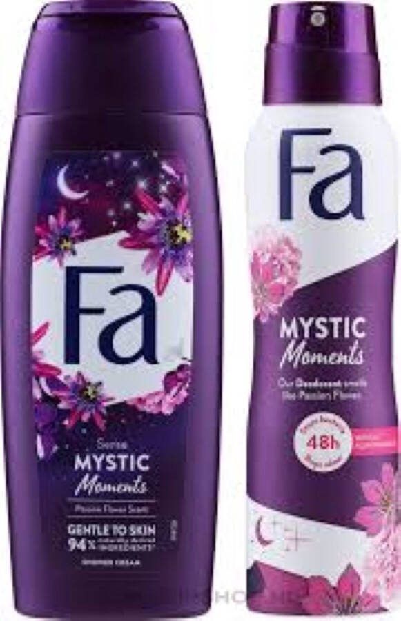 Fa Set Mystic Moments Parfum Deodorant & Douchegel