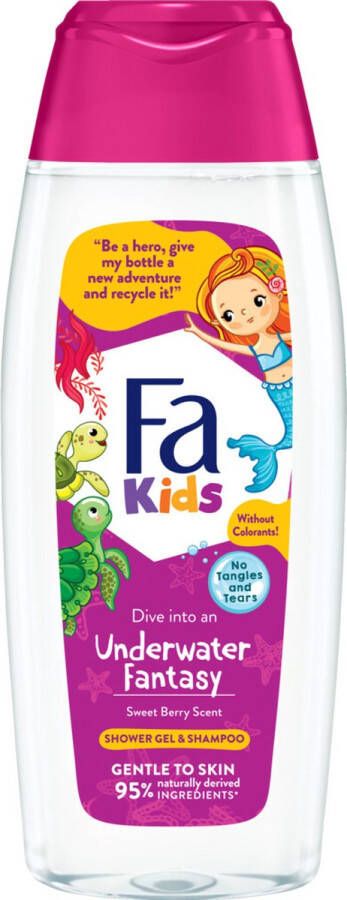 Fa Shower Gel And Kids (Shower Gel & Shampoo) 250 Ml