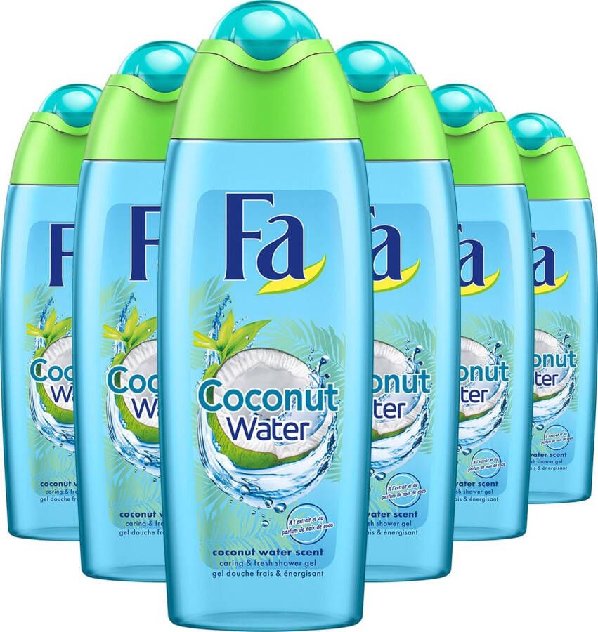 Fa Shower gel Coconut Water 6 stuks
