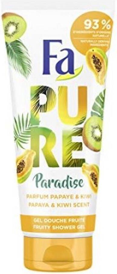 Fa Shower Gel Pure Paradise Papaya & Kiwi Fragrance 200 Ml