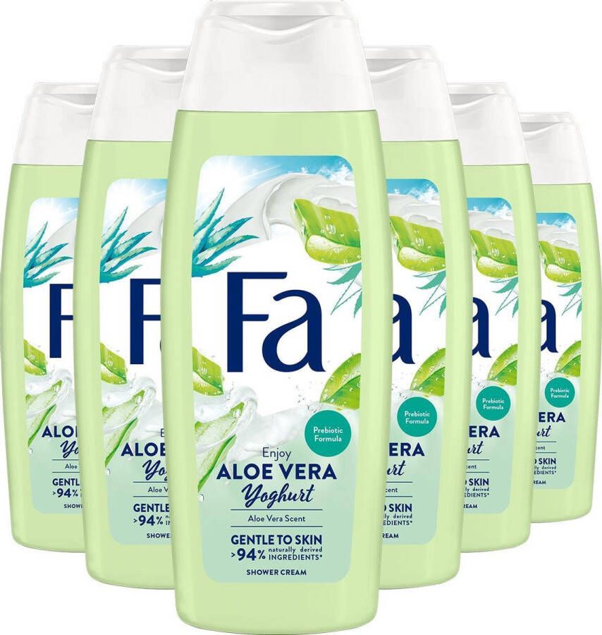 Fa Yoghurt Aloe Vera douchegel 6 x 250 ml voordeelverpakking