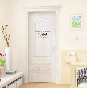 Faas Commerce Toilet Deursticker Muursticker Tekst Muurtekst Decoratie Wc Bathroom Sticker
