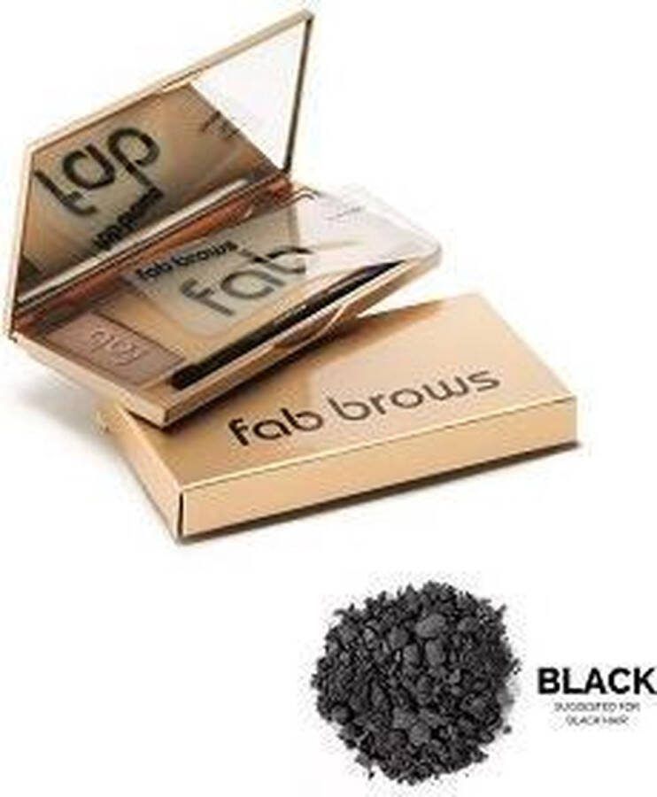 Fab Brows Wenkbrauwpoeder Kit -Black