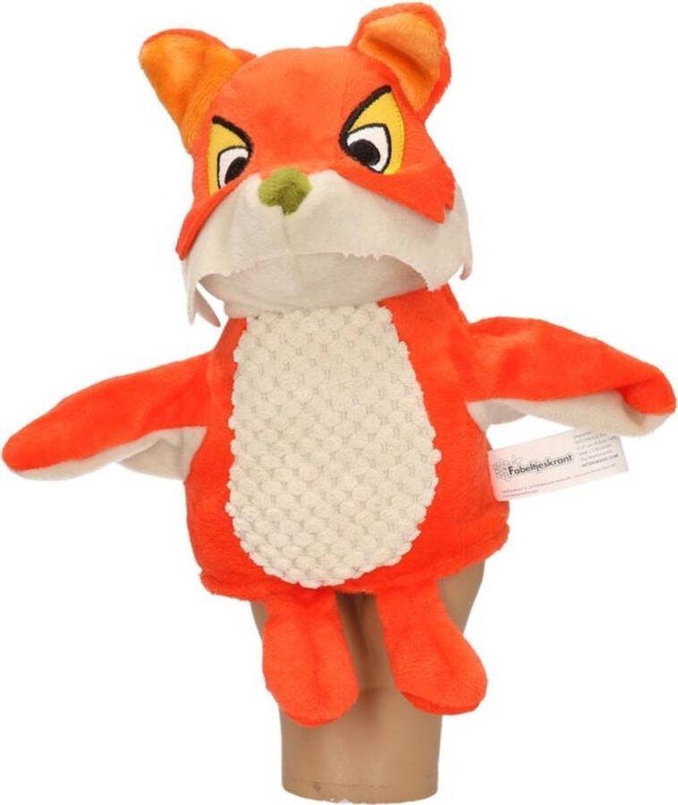 Fabeltjeskrant Pluche Lowieke de Vos handpop knuffel 25 cm speelgoed poppen Vossen bosdieren knuffels Poppentheater speelgoed kinderen