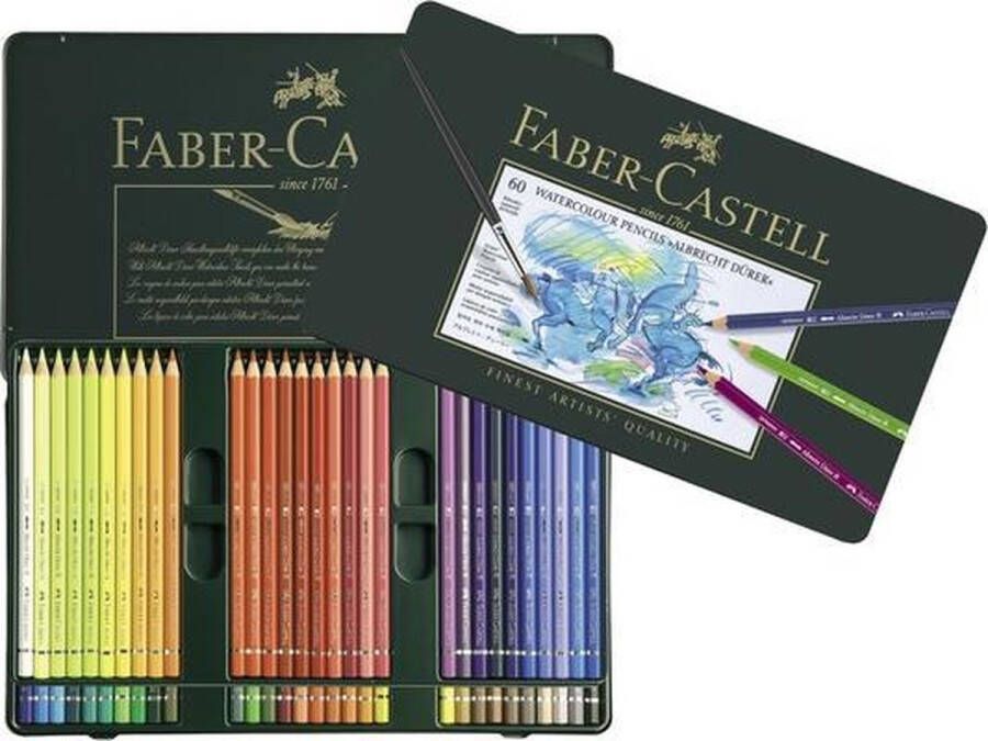 Faber-Castell aquarelpotlood Albrecht Durer 60st. bliketui FC-117560