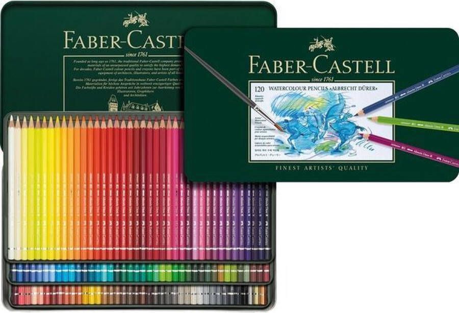 Faber-Castell aquarelpotlood Albrecht Durer blik 120 stuks FC-117511