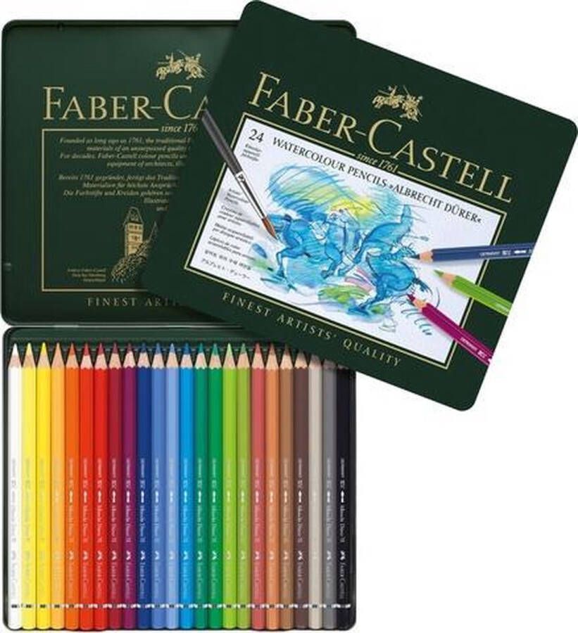 Faber Castell aquarelpotlood Faber-Castell Albrecht Dürer etui à 24 stuks