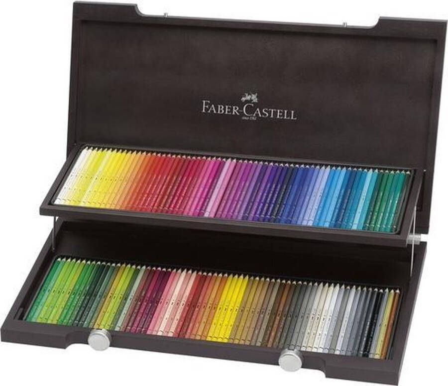 Faber-Castell aquarelpotlood Albrecht Durer houten kist 120 stuks FC-117513