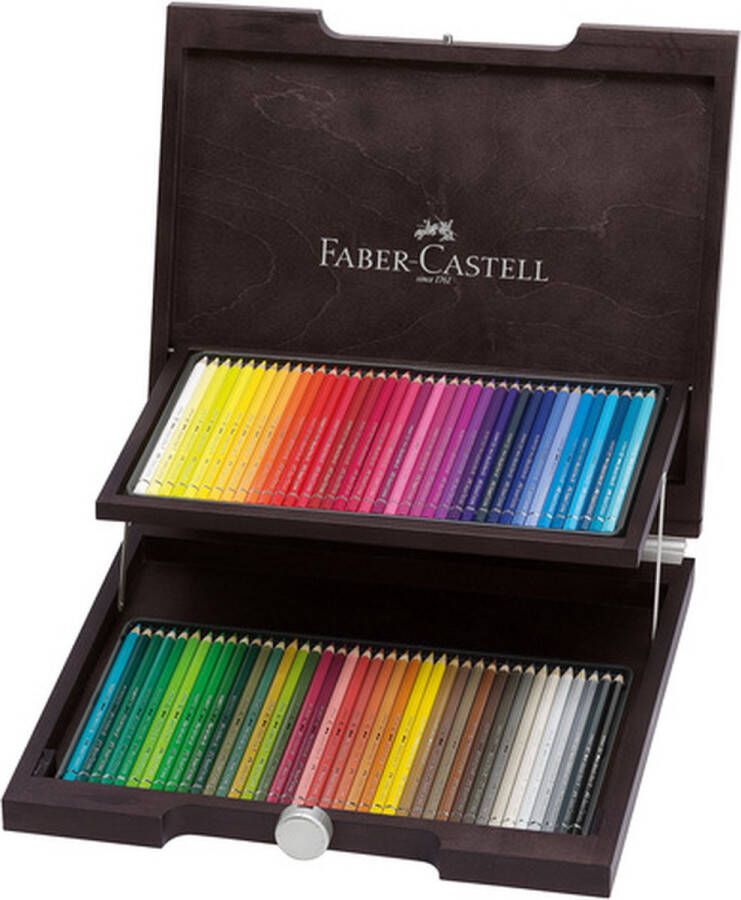 Faber-Castell aquarelpotlood Albrecht Durer houten koffer 72 stuks FC-117572