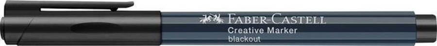Faber-Castell creatief marker 1 5mm Black out zwart FC-160799