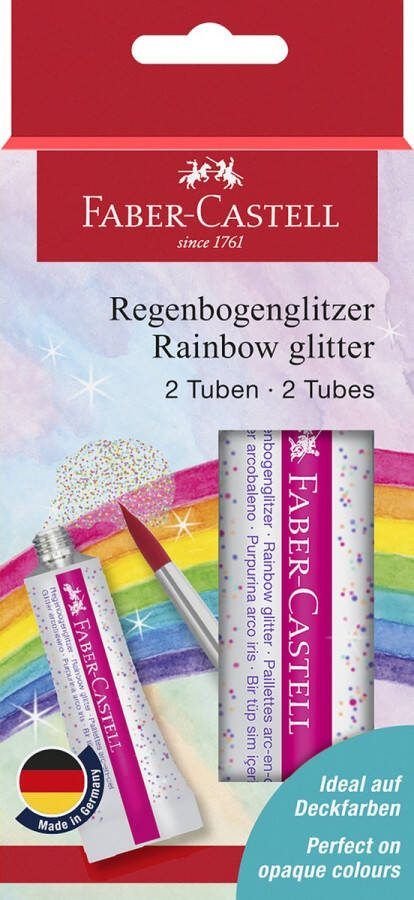 Faber-Castell glitterverf Rainbow 2x12ml FC-125089