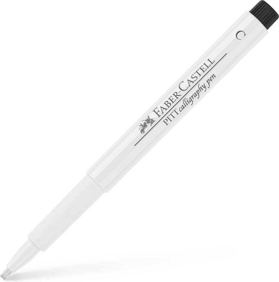 Faber-Castell kalligrafiepen Pitt Artist Pen C wit FC-167501