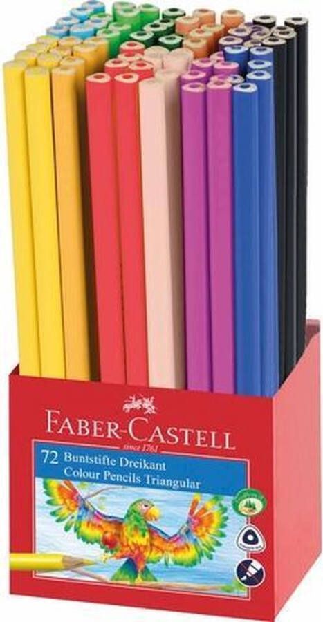 Faber-Castell kleurpotloden driekantig 72 stuks FC-201677