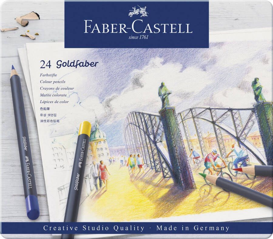 Faber-Castell kleurpotlood Goldfaber etui Ã 24 stuks FC-114724