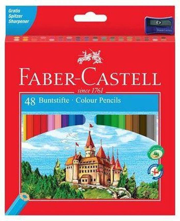 Faber-Castell Kleurpotloden Multicolour (3 Stuks)