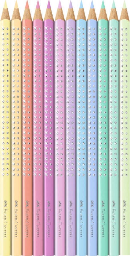 Faber-Castell kleurpotloden Sparkle 12 stuks pastel FC-201910