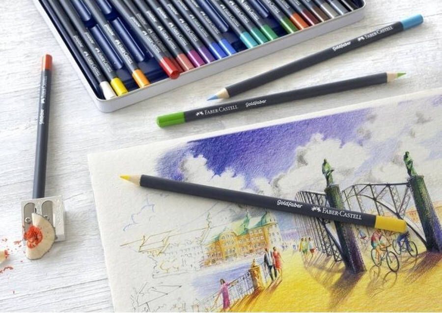 Faber-Castell kleurpotlood Goldfaber 161 phthalogroen FC-114761
