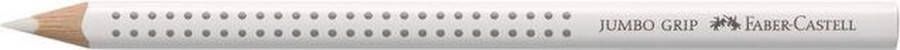 Faber-Castell kleurpotlood Jumbo GRIP nr. 1 wit FC-110901