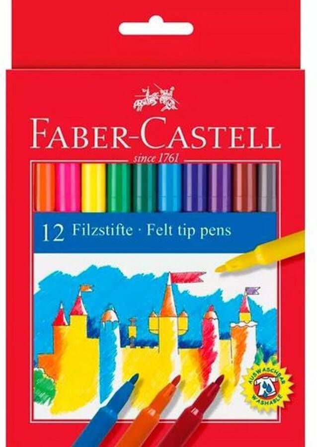 Faber-Castell Kleurstift set à 12 stuks assorti 10 stuks