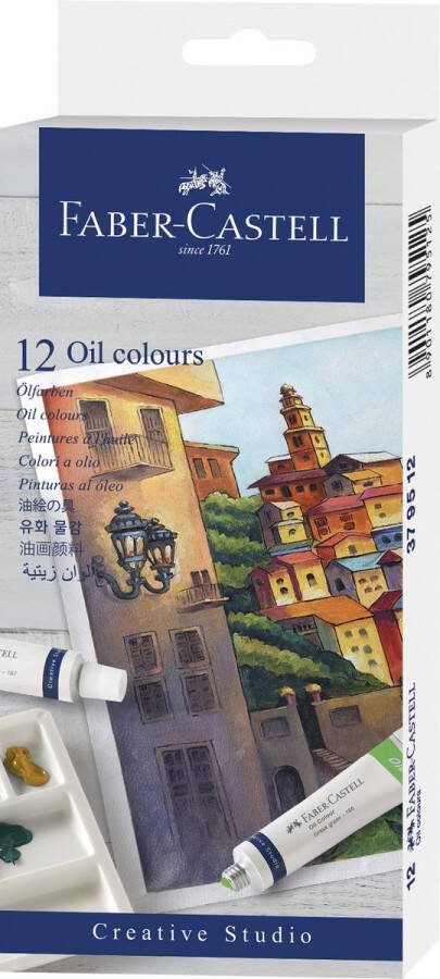 Faber-Castell olieverf 9 ml 12 tubes FC-379512