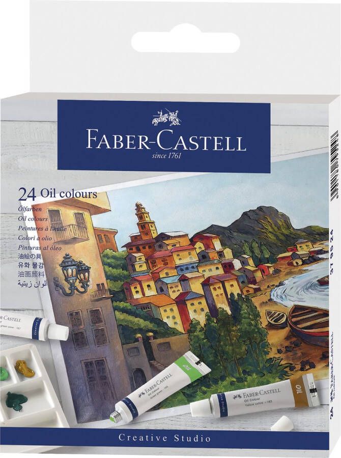 Faber-Castell olieverf 9 ml 12 tubes FC-379524