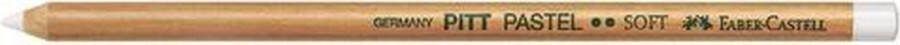 Faber-Castell pastelpotlood Pitt 201 zacht wit soft FC-112111