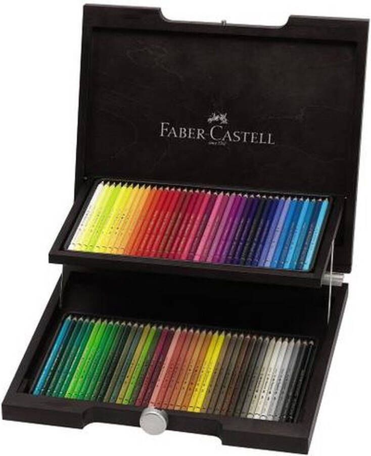 Faber-Castell kleurpotloden Polychromos houten koffer 72-delig FC-110072