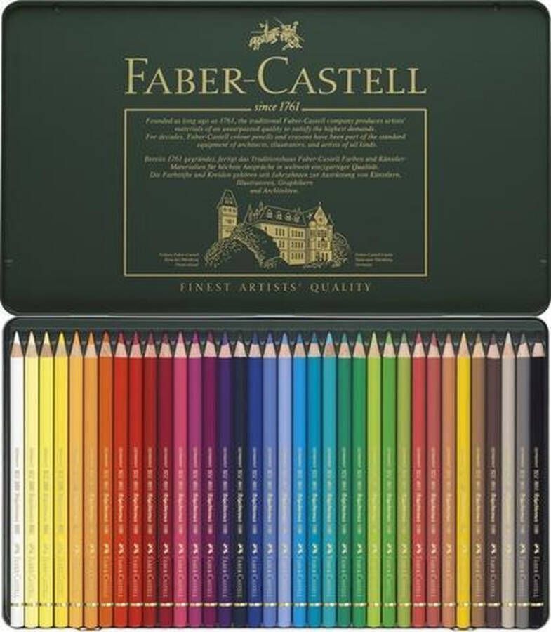 Faber-Castell kleurpotloden Polychromos 36 stuks in blik FC-110036