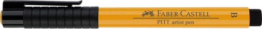 Faber-Castell Faber-Casteel tekenstift Pitt Artist Pen brush chroomgeel donker FC-167409