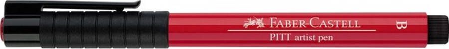 Faber-Castell Faber-Casteel tekenstift Pitt Artist Pen brush geraniumrood fel FC-167421