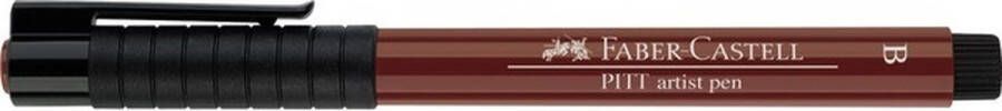 Faber-Castell Faber-Casteel tekenstift Pitt Artist Pen brush indisch rood FC-167492