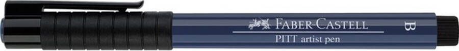 Faber-Castell Faber-Casteel tekenstift Pitt Artist Pen brush indanthreen blauw FC-167447