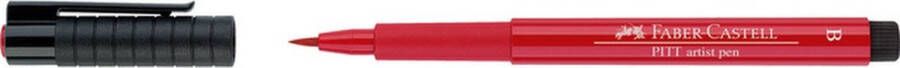 Faber-Castell Faber-Casteel tekenstift Pitt Artist Pen brush diep scharlakenrood FC-167419