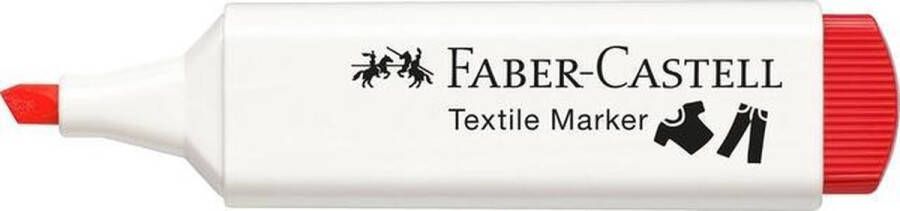 Faber-Castell Textielmarker Rood FC-159522