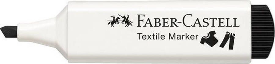 Faber-Castell Textielmarker Zwart FC-159525